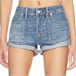 Free people jean shorts